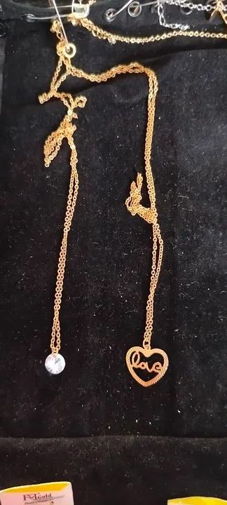 Semi jóias novas a preço de custo. Aceito cartão, somente venda.