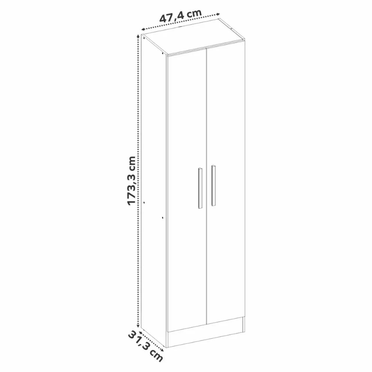 Multiuso Preto com Prateleiras - Entrego  - Foto 3