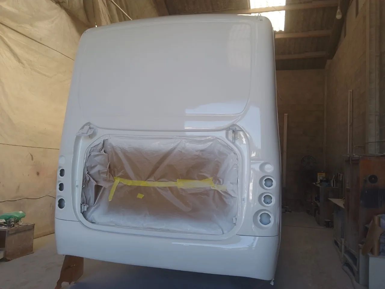 Vendo motorhome MB 914 em construção  - Foto 7