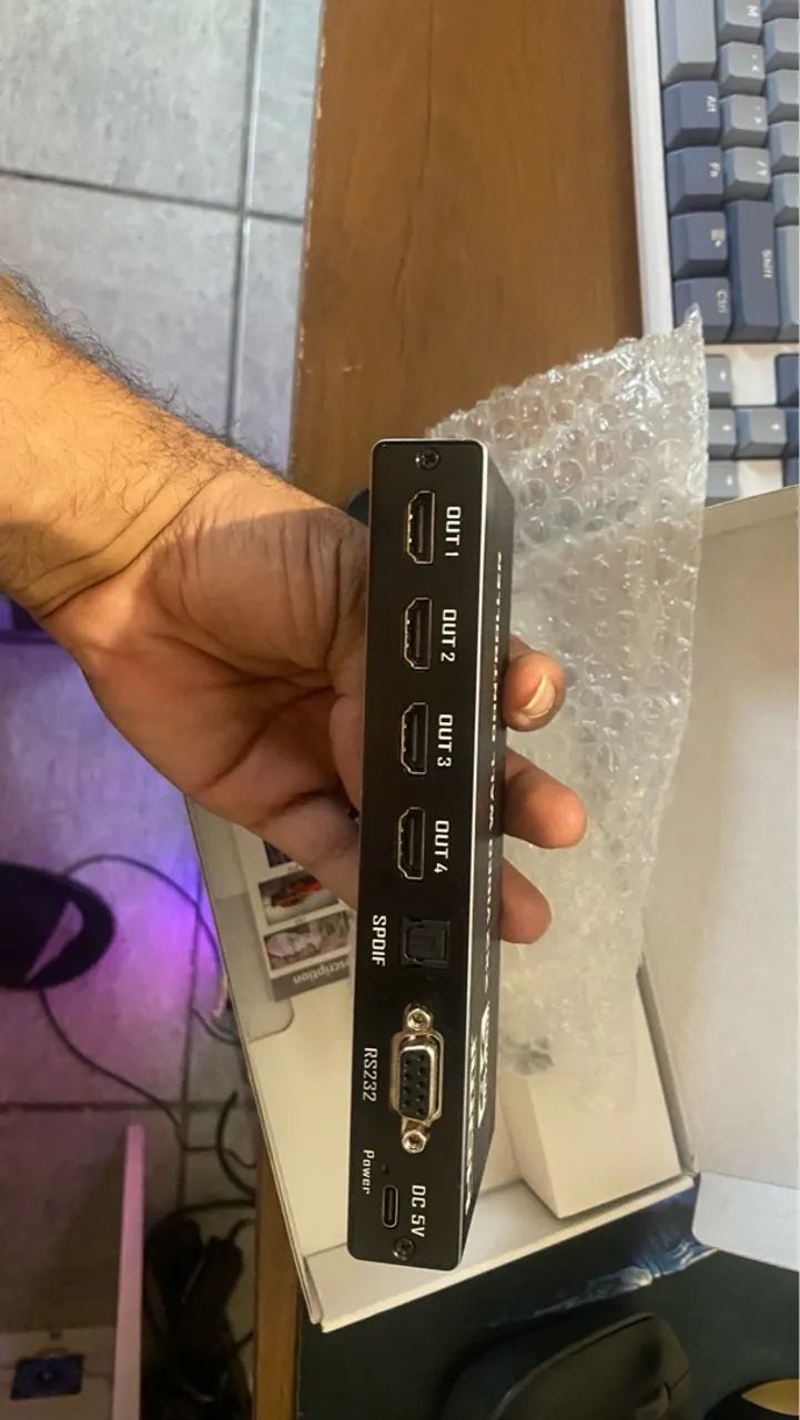 Controlador de Parede de Vídeo 2x2 HDMI 4K - Foto 3