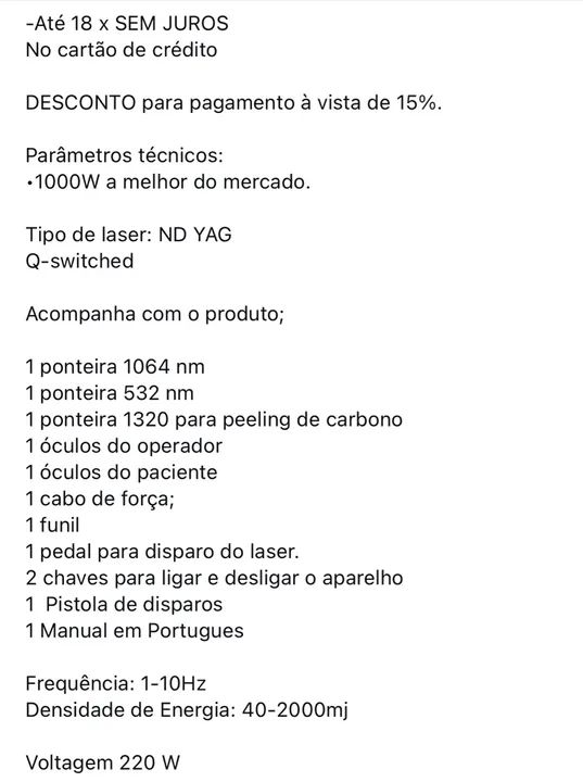 Laser para Remoção  - Foto 5