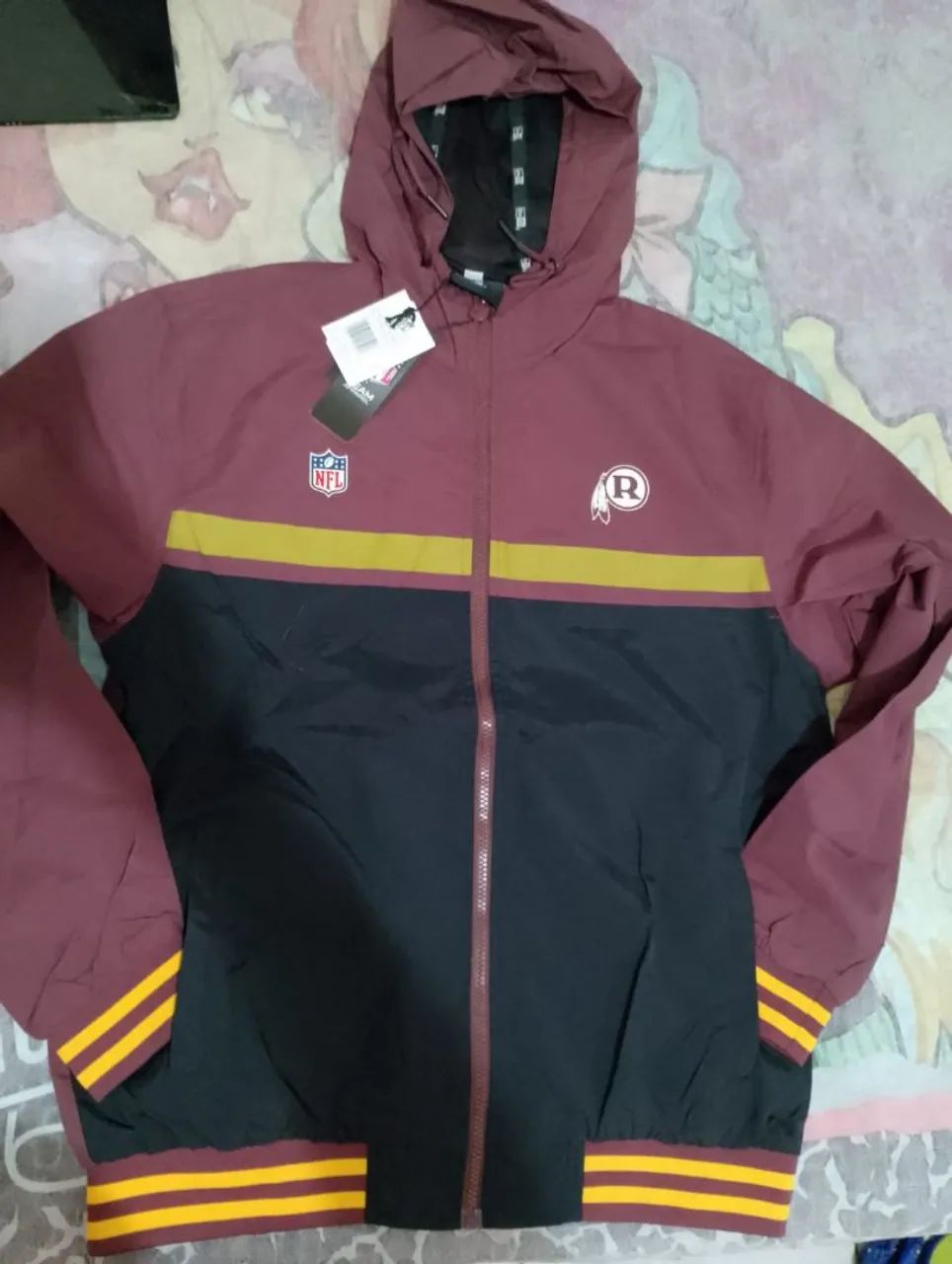 Jaqueta NFL Redskins nova zero relíquia.