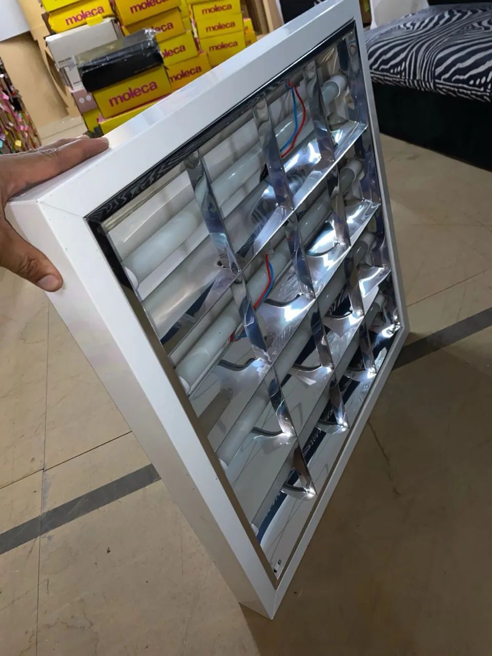 Luminária de sobrepor - lote 48 peças  60x60