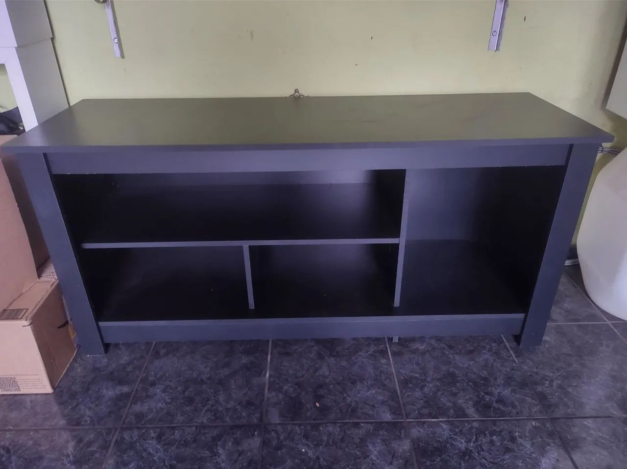 Black Wooden Rack