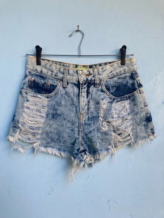 Shorts Jeans Feminino, Tam 38