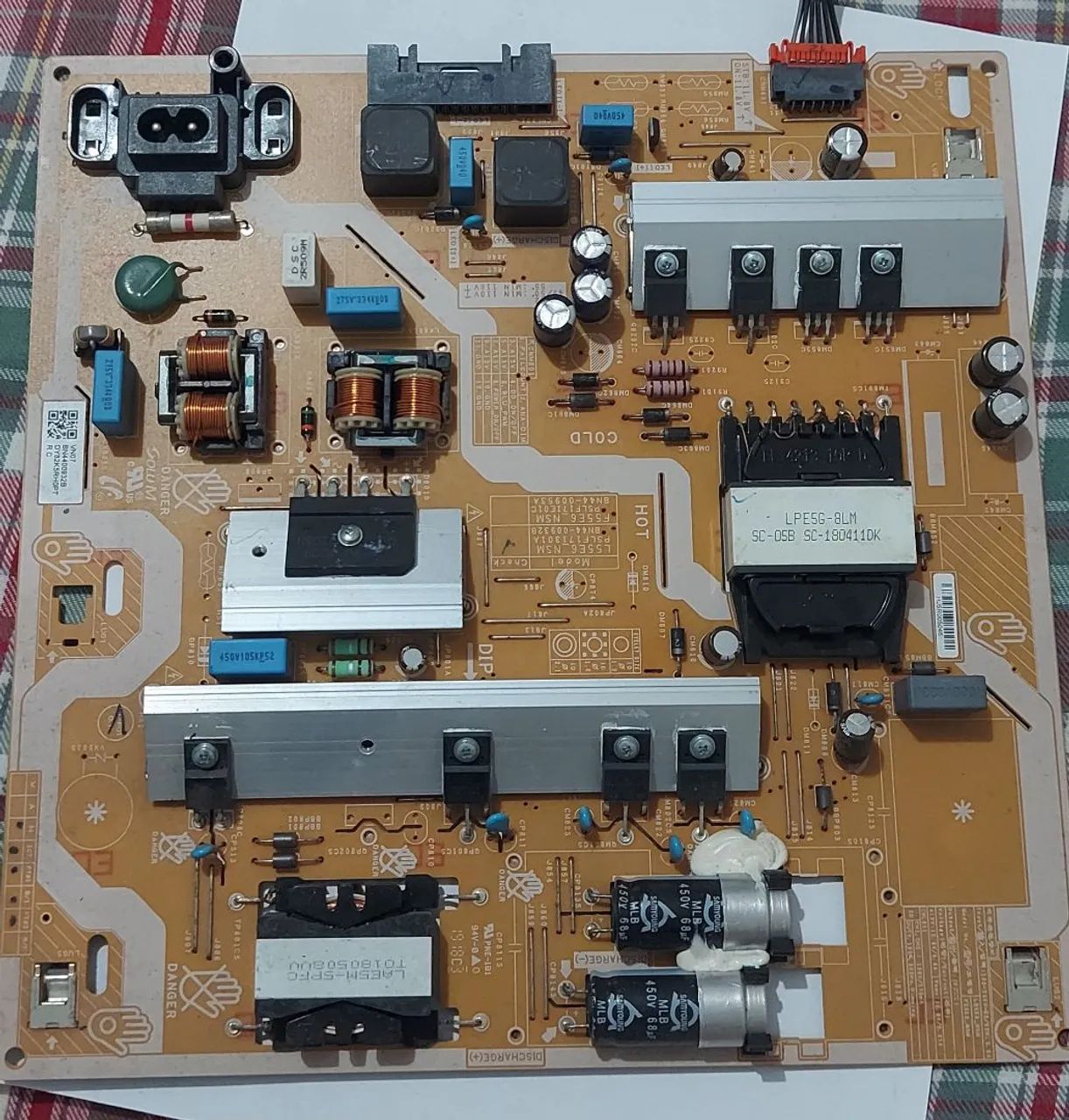 Placa fonte tv samsung Un50nu7100g - Foto 3