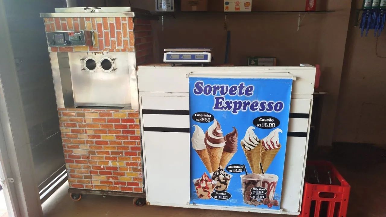 Máquina Sorvete Italiano 