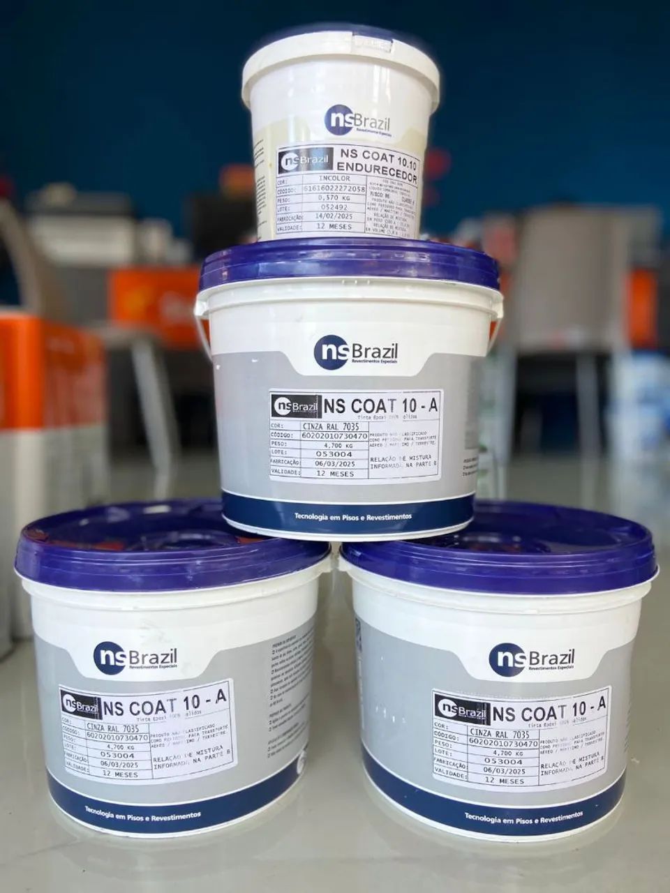 Tinta Epóxi NS Coat 10-A - 4,7kg