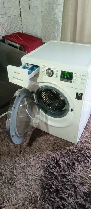  Samsung - Lava e Seca - 8.5kg - Bubble Wash - Foto 3