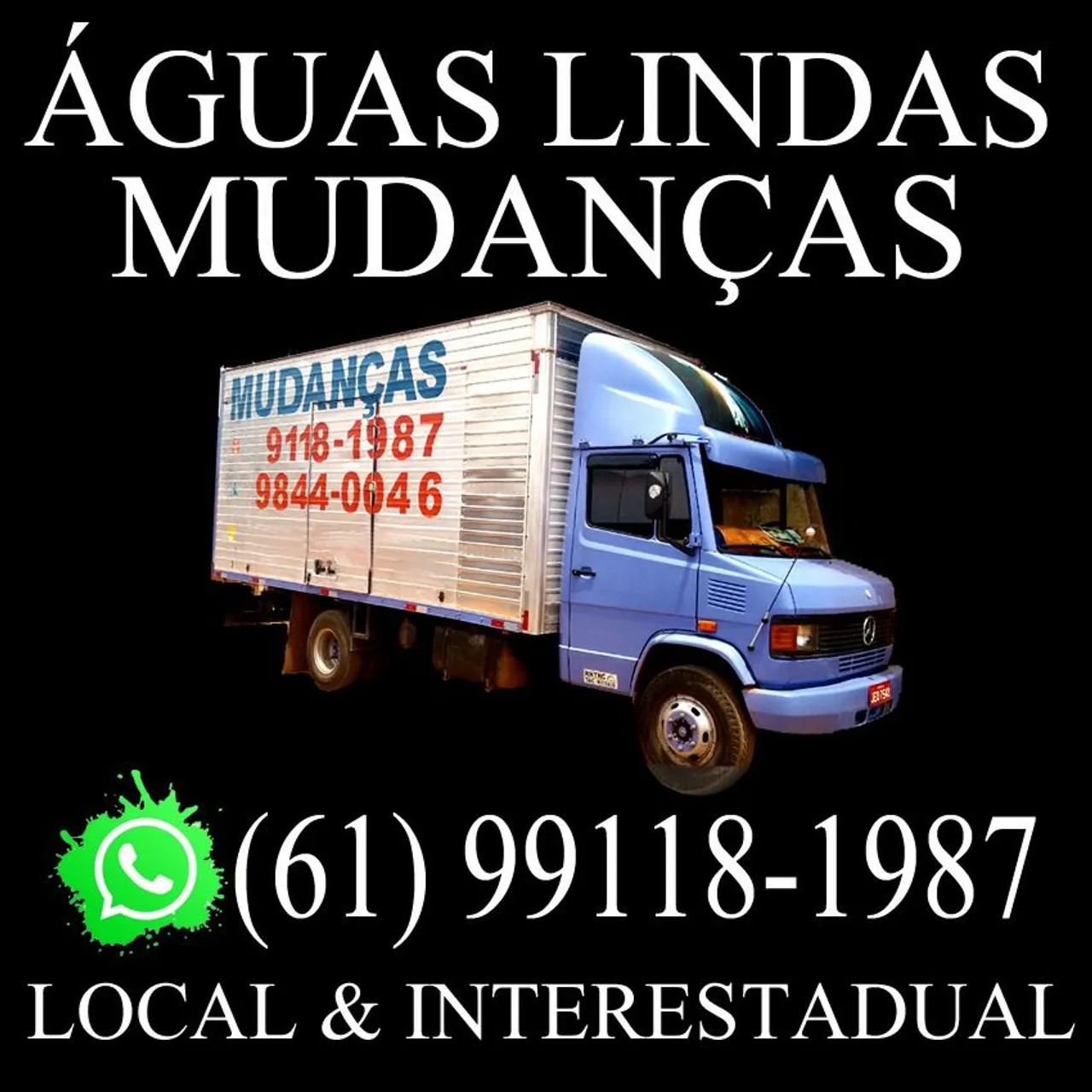 Frete e Mudança Águas Lindas 