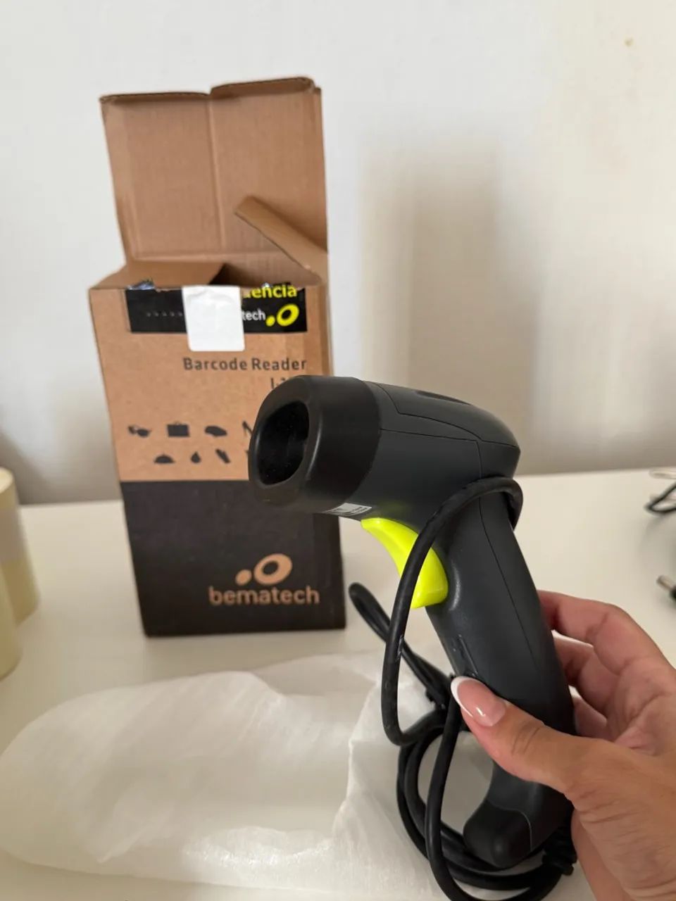 Impressora Epson TM não fiscal + 29 bobinas + leitor de código de barras - Foto 3