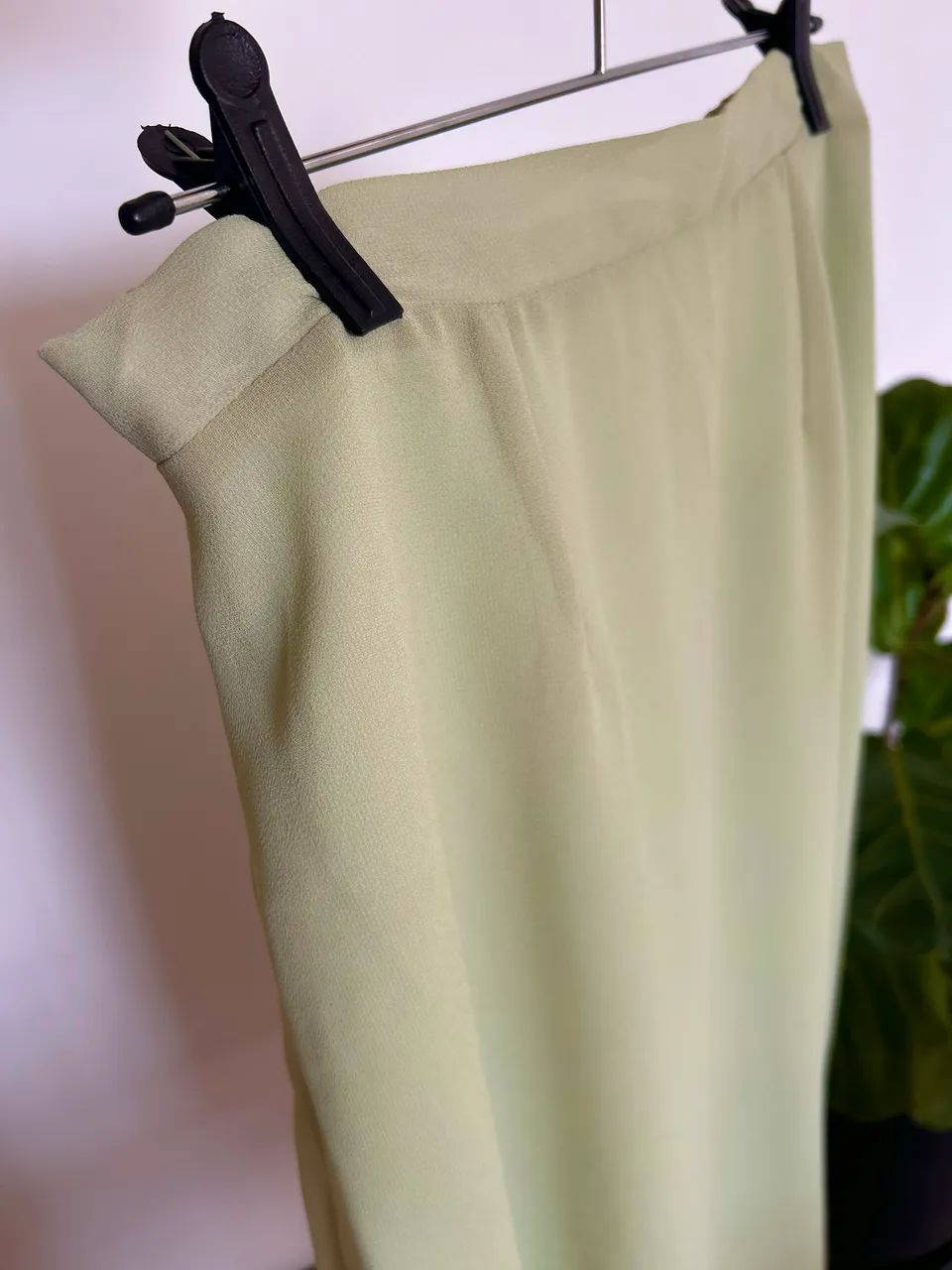 Saia Midi G Verde Pistache - Foto 3