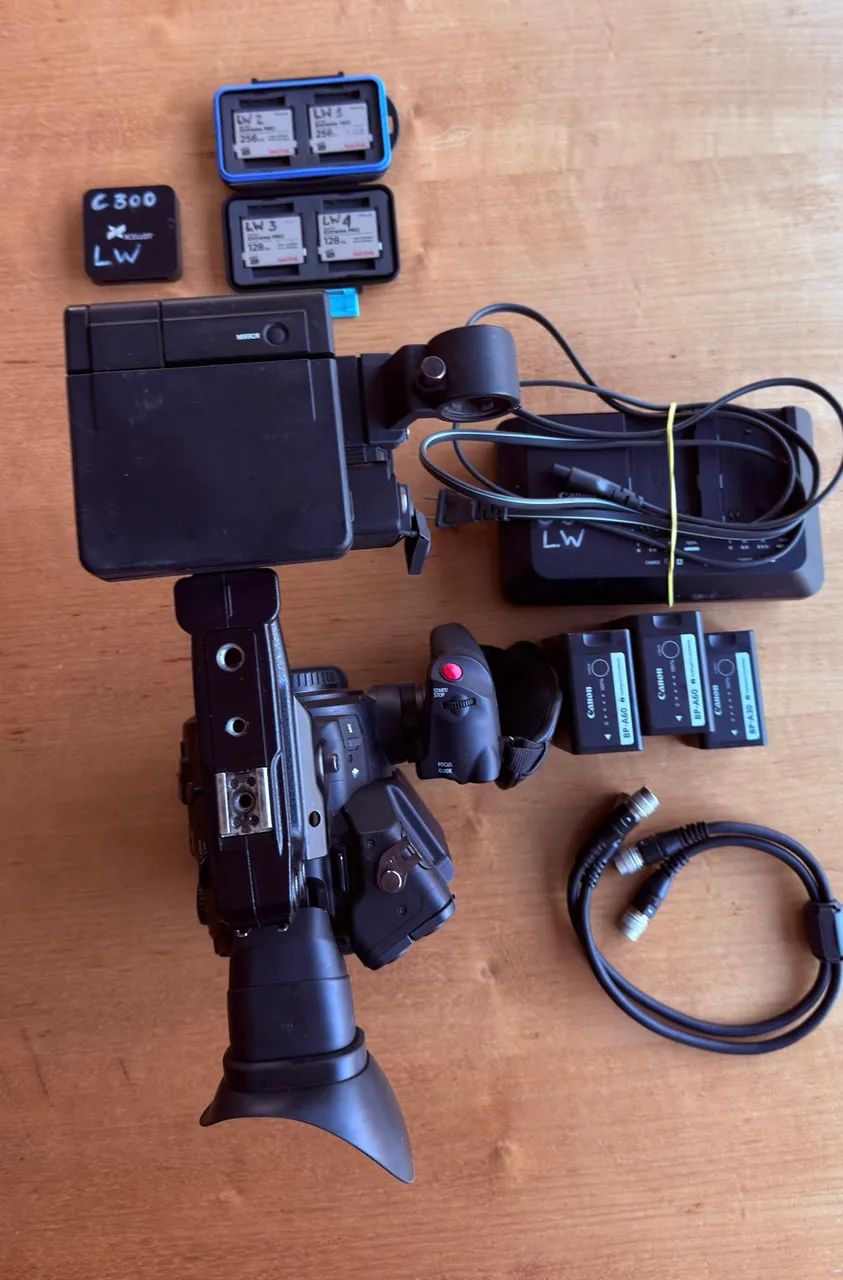 KIT CÂMERA CANON C300 MK II