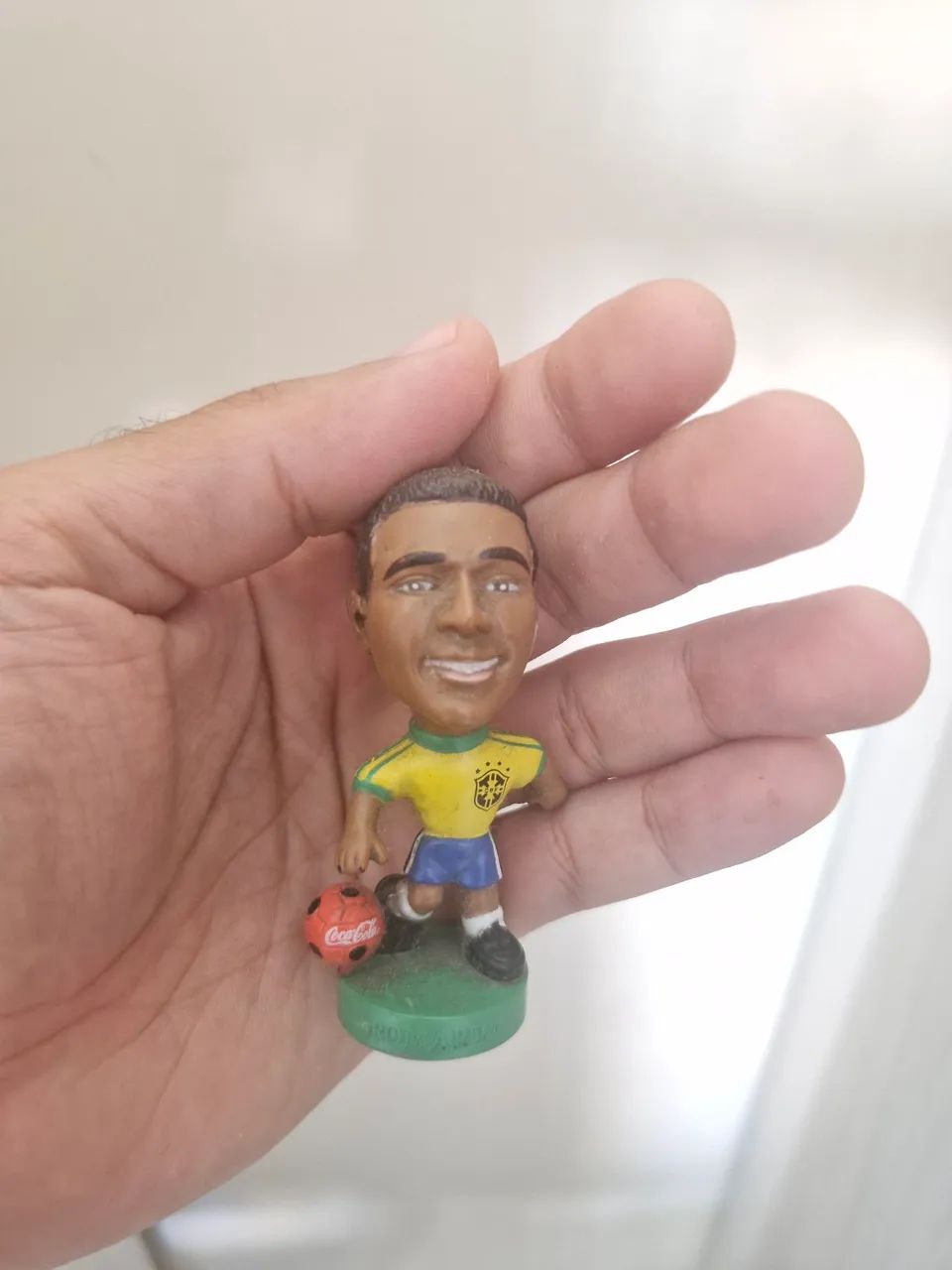 Mini Craque Romário Boneco Relíquia Coca 