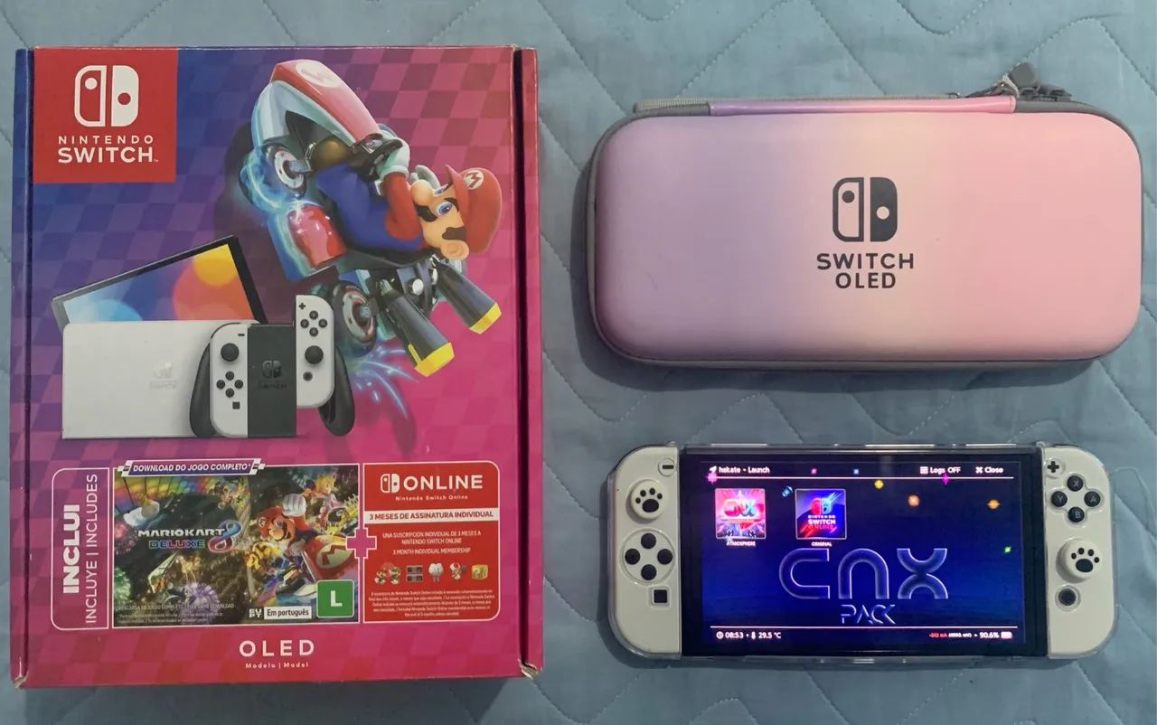 Nintendo Switch OLED - desbloqueado 512GB  - Foto 3