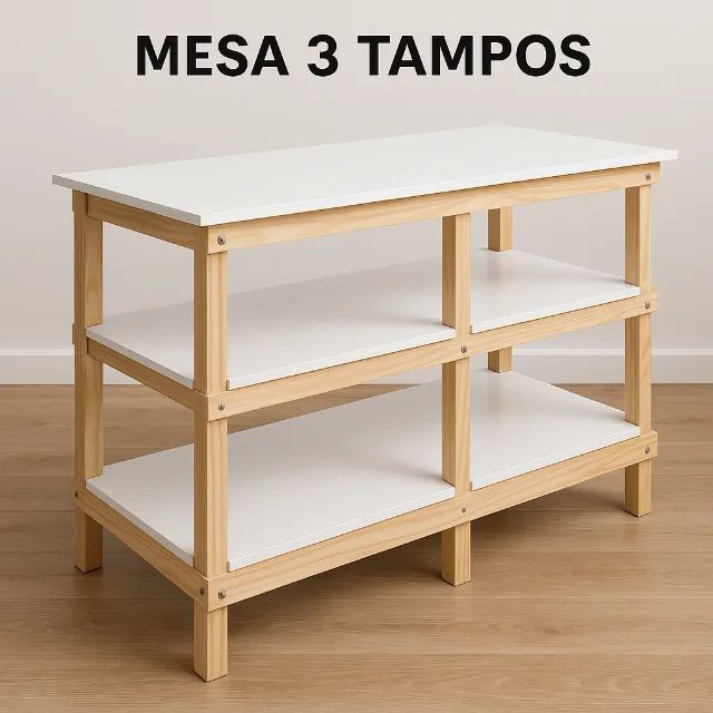 Mesa 3 Tampos