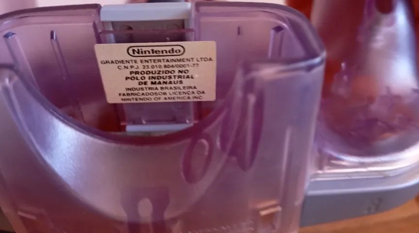 Controle Nintendo 64 Transparente Jabuticaba Gradiente  - Foto 4