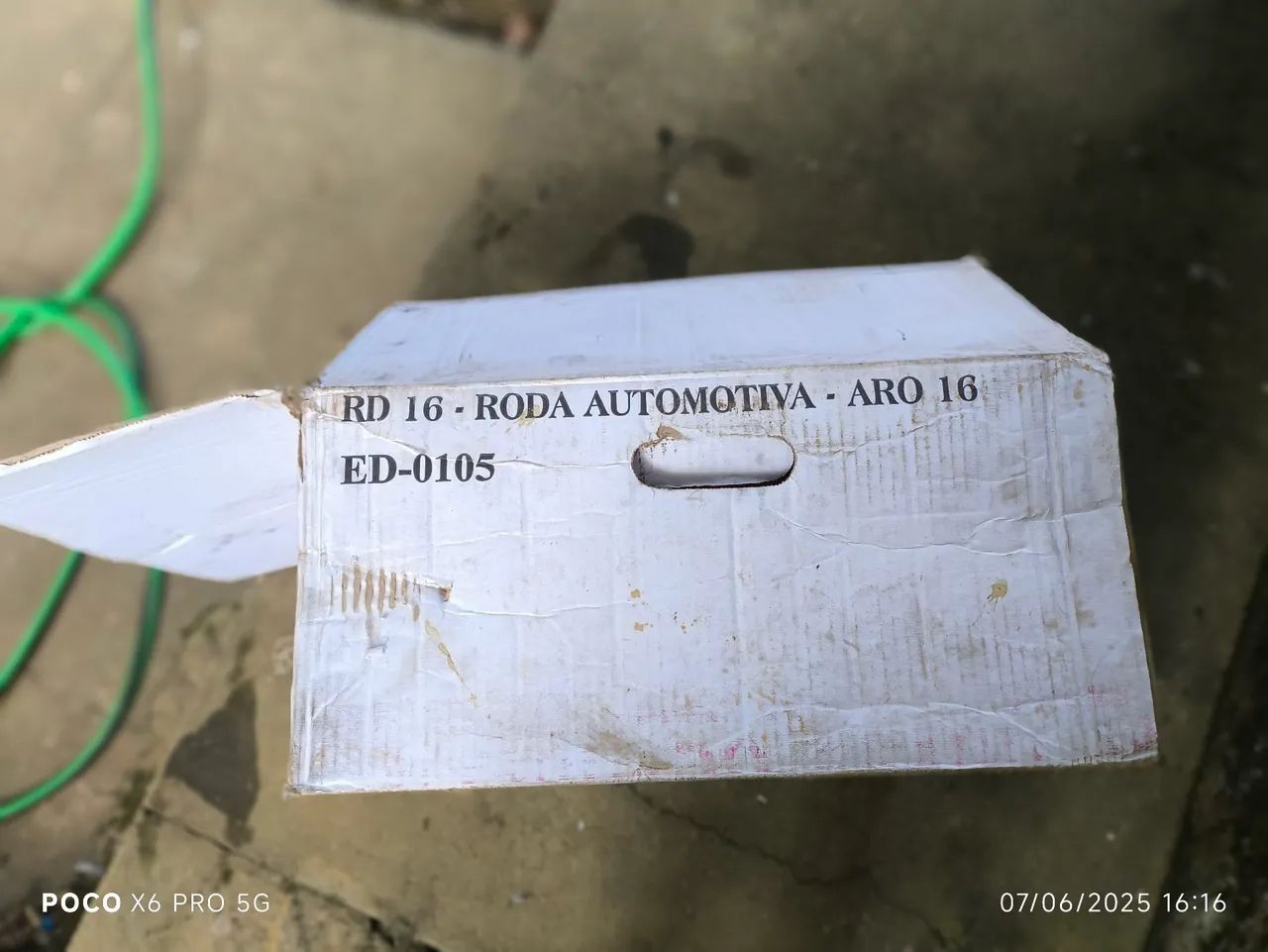  2 Roda de Aço para Carro - Aro 16 - Foto 3