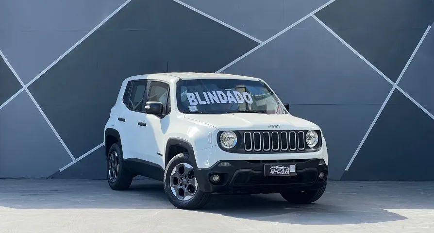 (BLINDADO DIESEL 4X4) Jeep Renegade baixa km impecável Laudo Cautelar Aprovado
