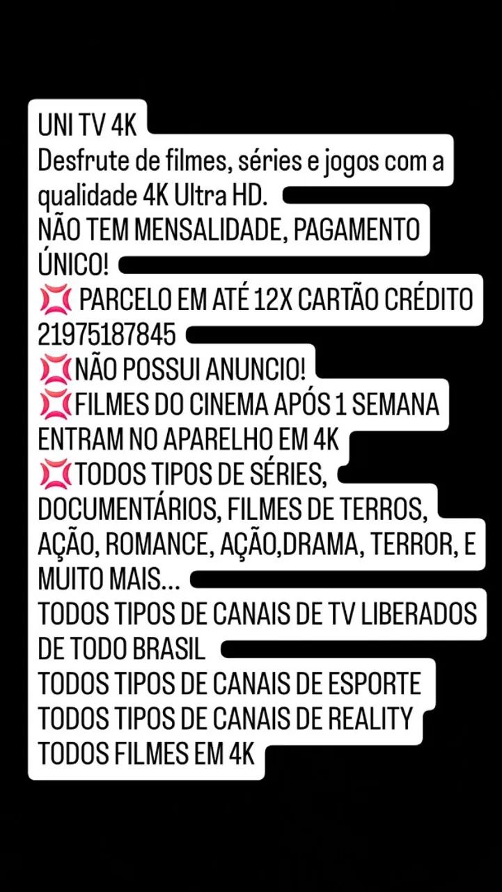 AP4RELHO STR4M 4K SEM MENSALIDADE - Foto 2