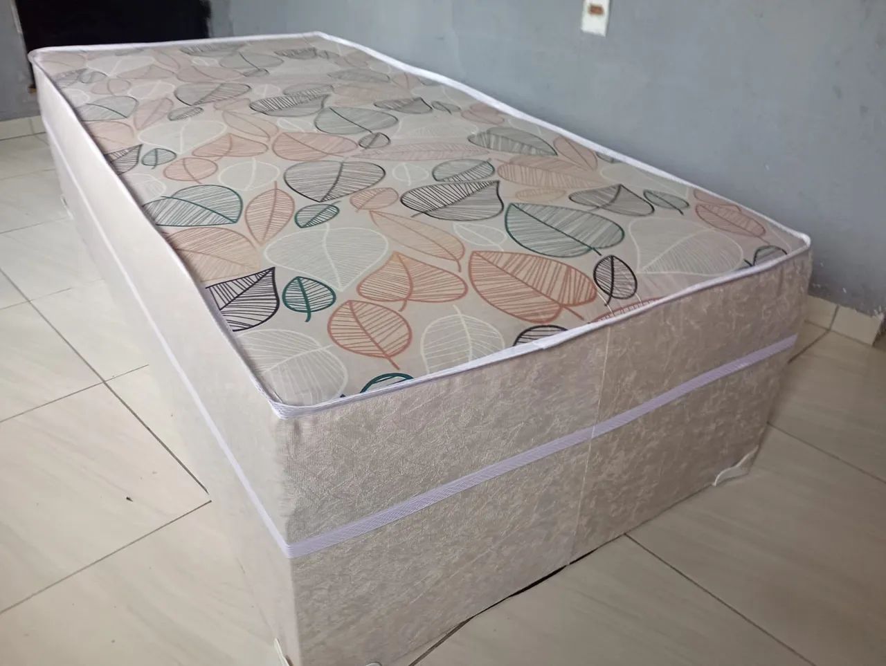 Cama Solteiro Box Espuma altas 15CM  - Foto 4