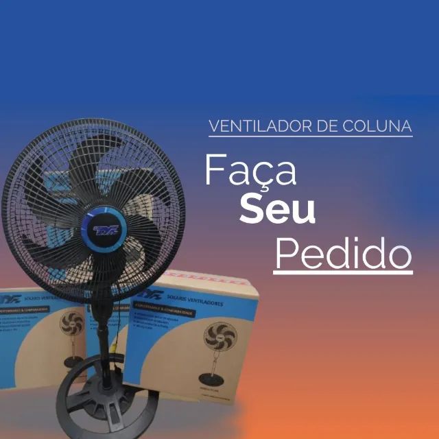 Ventilador Coluna 47 cm Novo na Caixa 220V só 159 reais  - Foto 2