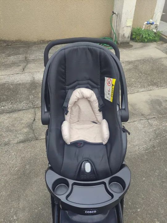 Carrinho de Bebê + Cadeirinha para Bebê - Foto 3