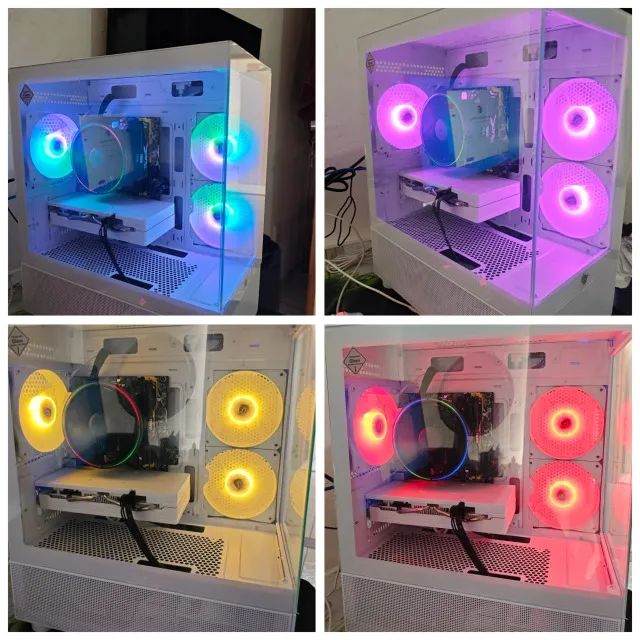 PC gamer completo Ryzen 5 + RX580 8gb + 16 gb RAM ( Roda tudo ) - Foto 3