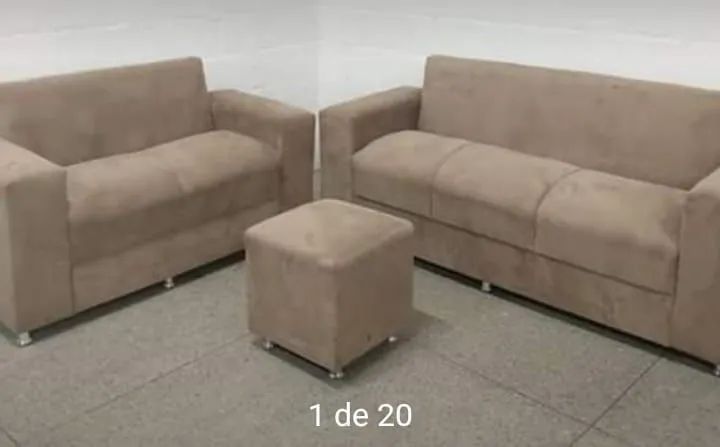 Sofá 2 e 3 lugares conjunto  - Foto 3