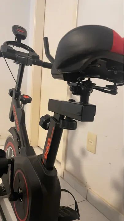 Bicicleta Spinning Premium Ergométrica Semi Profissional Bike Sport Preto - Foto 2