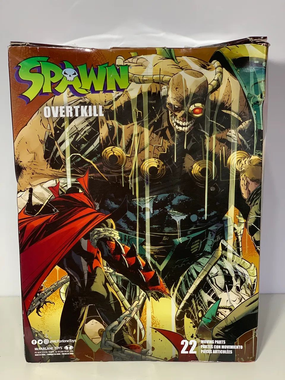 Chacina Overtkill Spawn Mcfarlane Original Novo Lacrado - Foto 4