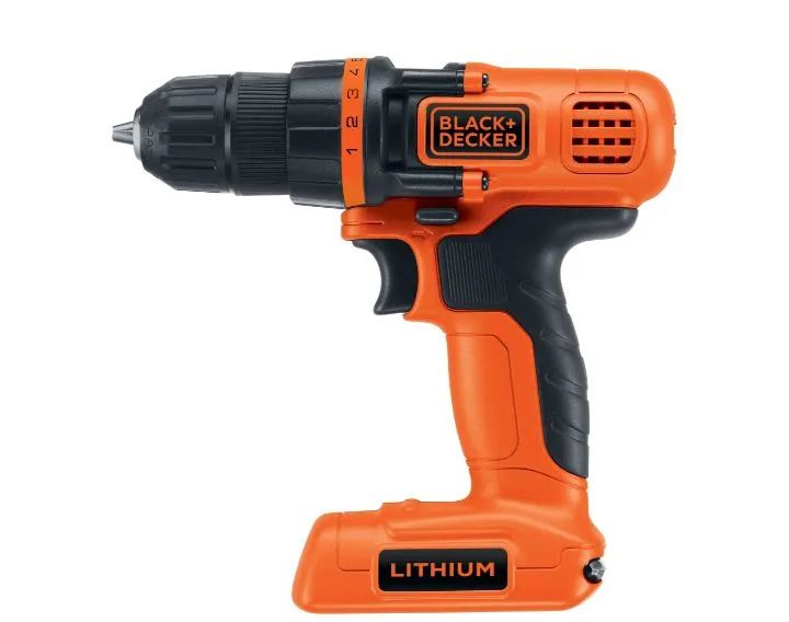 Furadeira sem fio portátil da Black&Decker