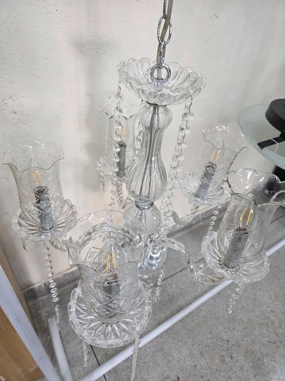Lustre de Cristal Clássico - Elegância para sua casa! - Foto 5