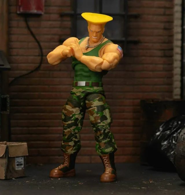 Jada Toys Street Fighter II - Guile - Figura Nova e Lacrada - Foto 4