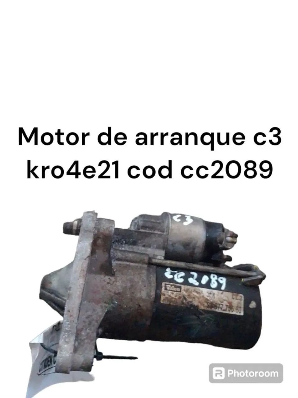 Motor de arranque c3 kro4e21 cod cc2089