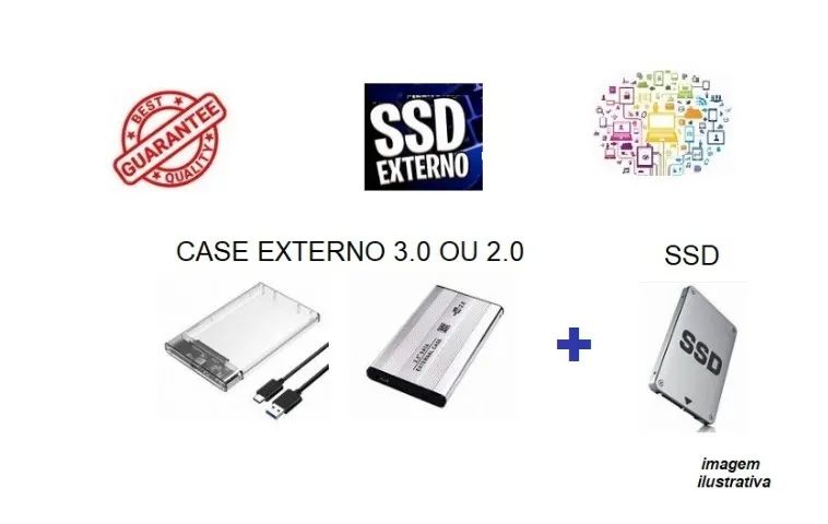 HD/SSD EXTERNO case 
