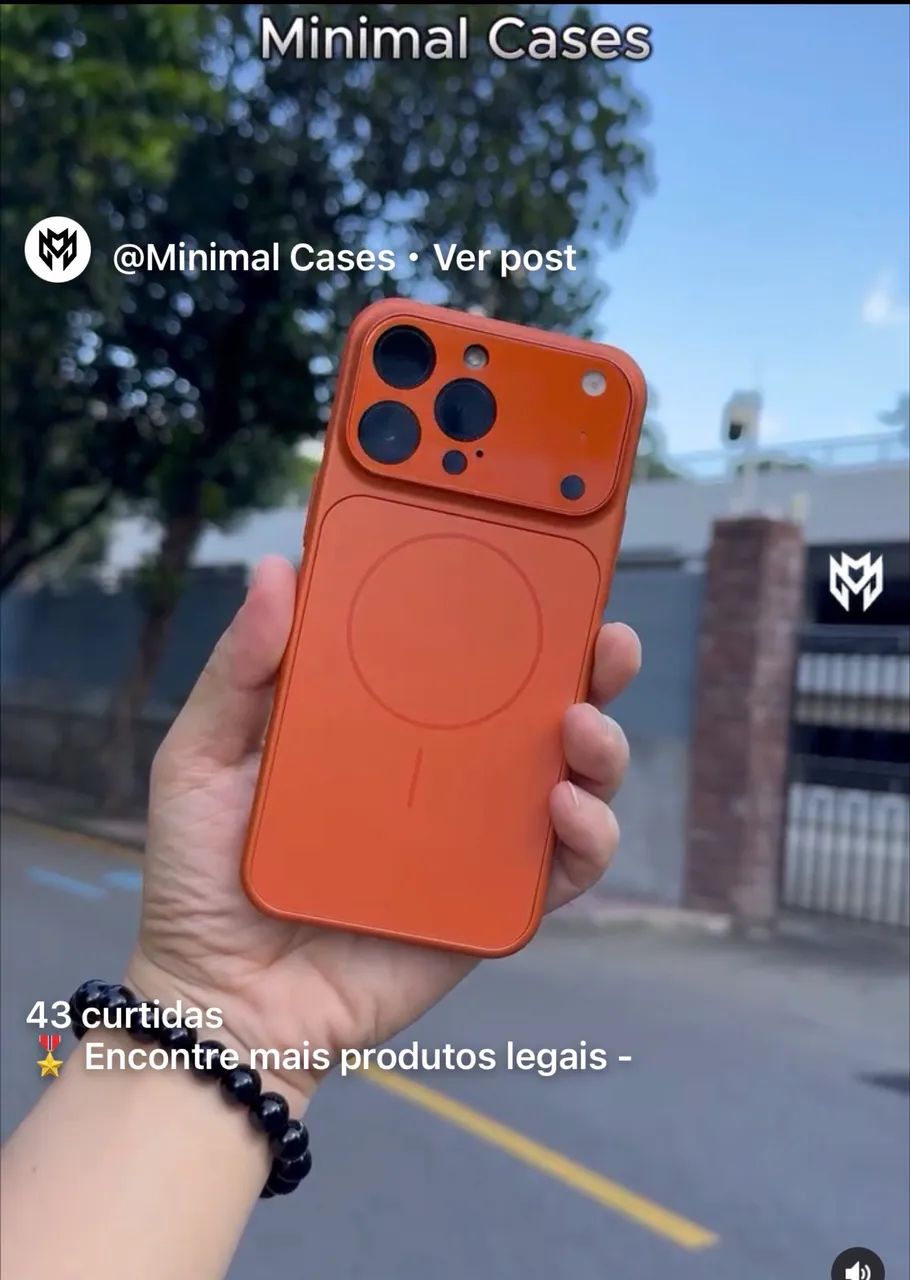 Nova capa para iPhone16  pro Max , que o fundo remete o iPhone 17 pro Max  - Foto 6