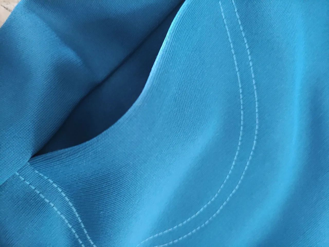 Jaqueta Vintage Azul Turquesa - Foto 4