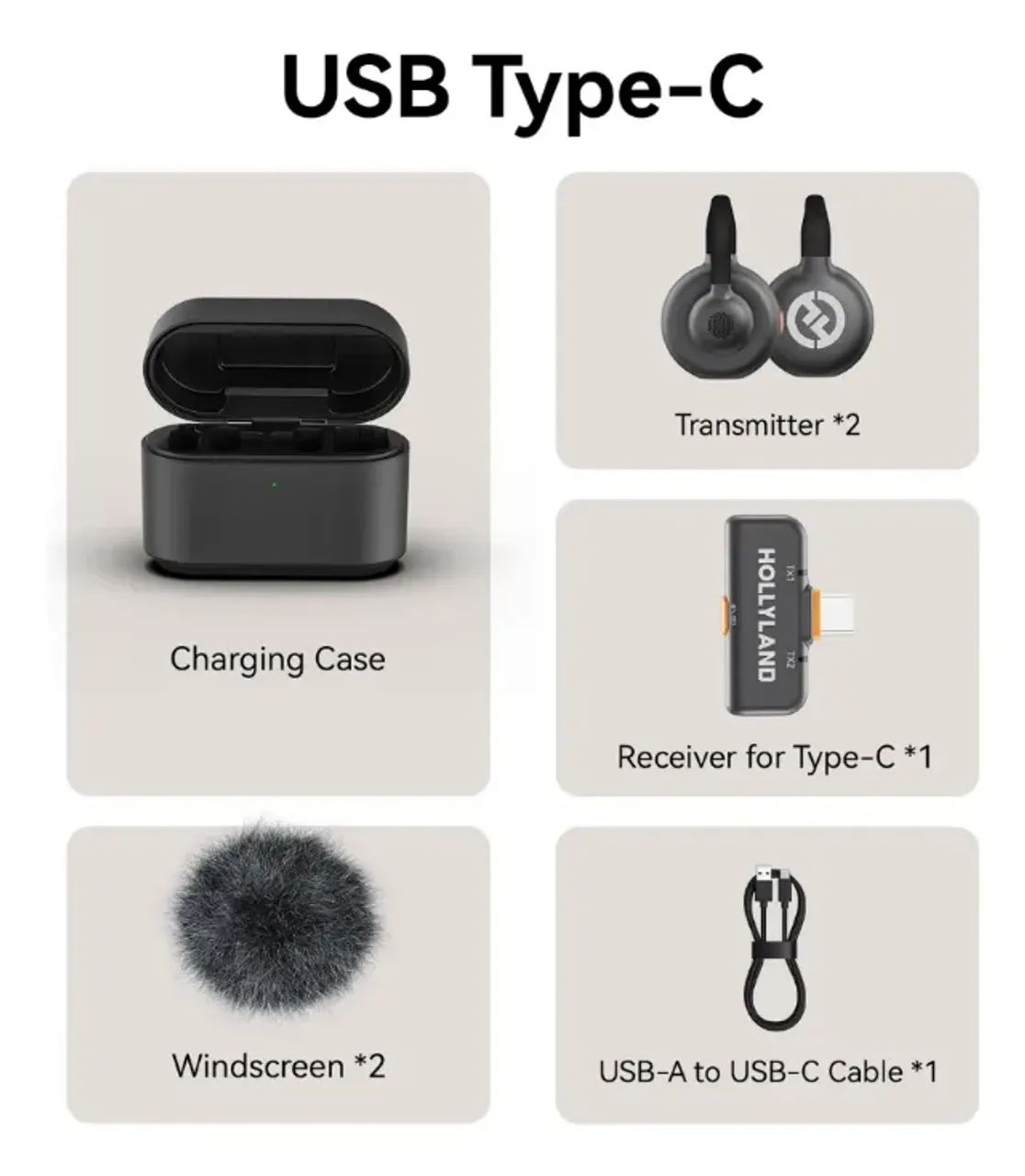 Microfone Lapela HollyLand Lark M2S, Novo - Foto 3