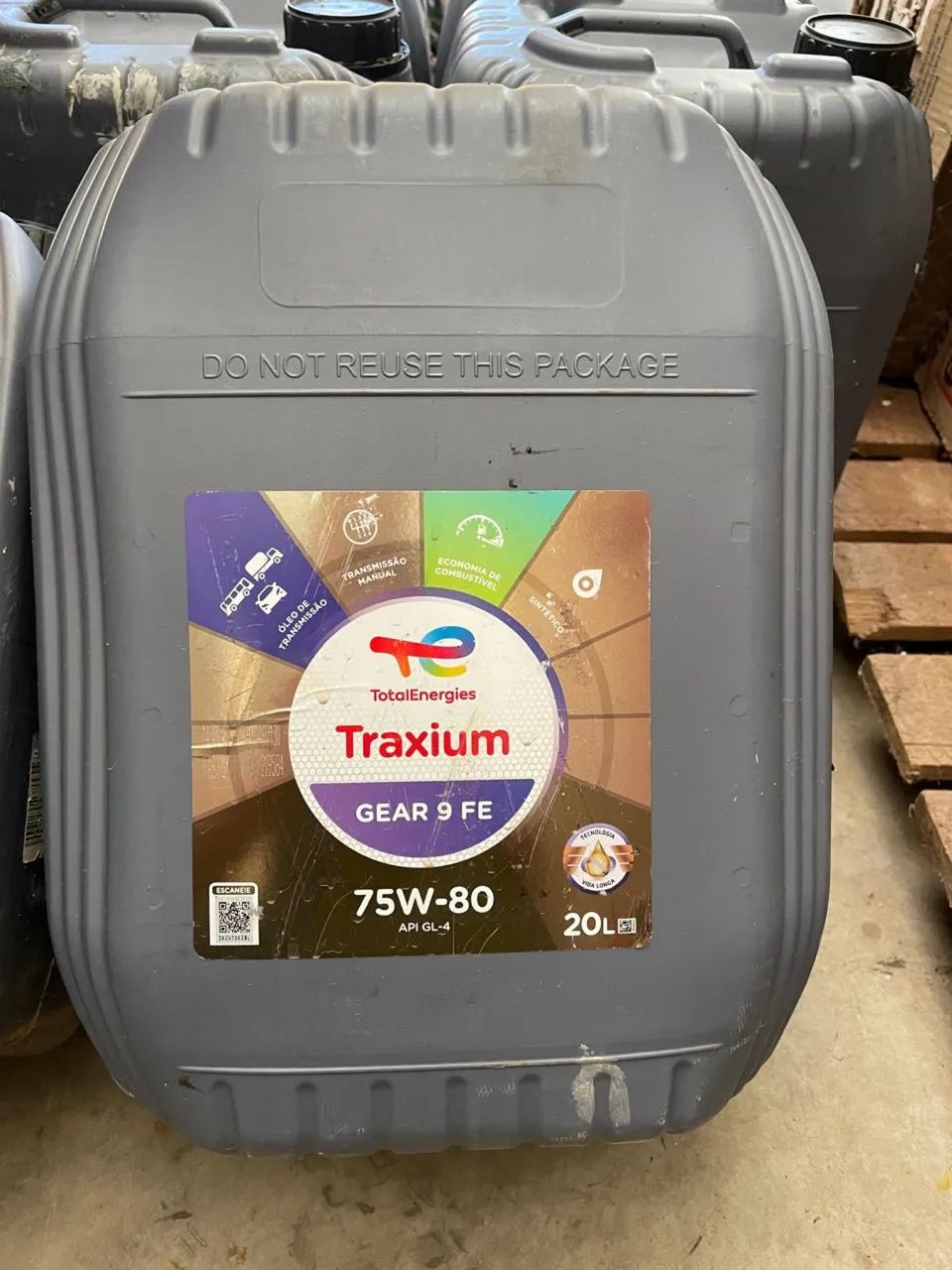 TotalEnergies Traxium Gear 9 FE, Óleo de Transmissão Manual 75W-80