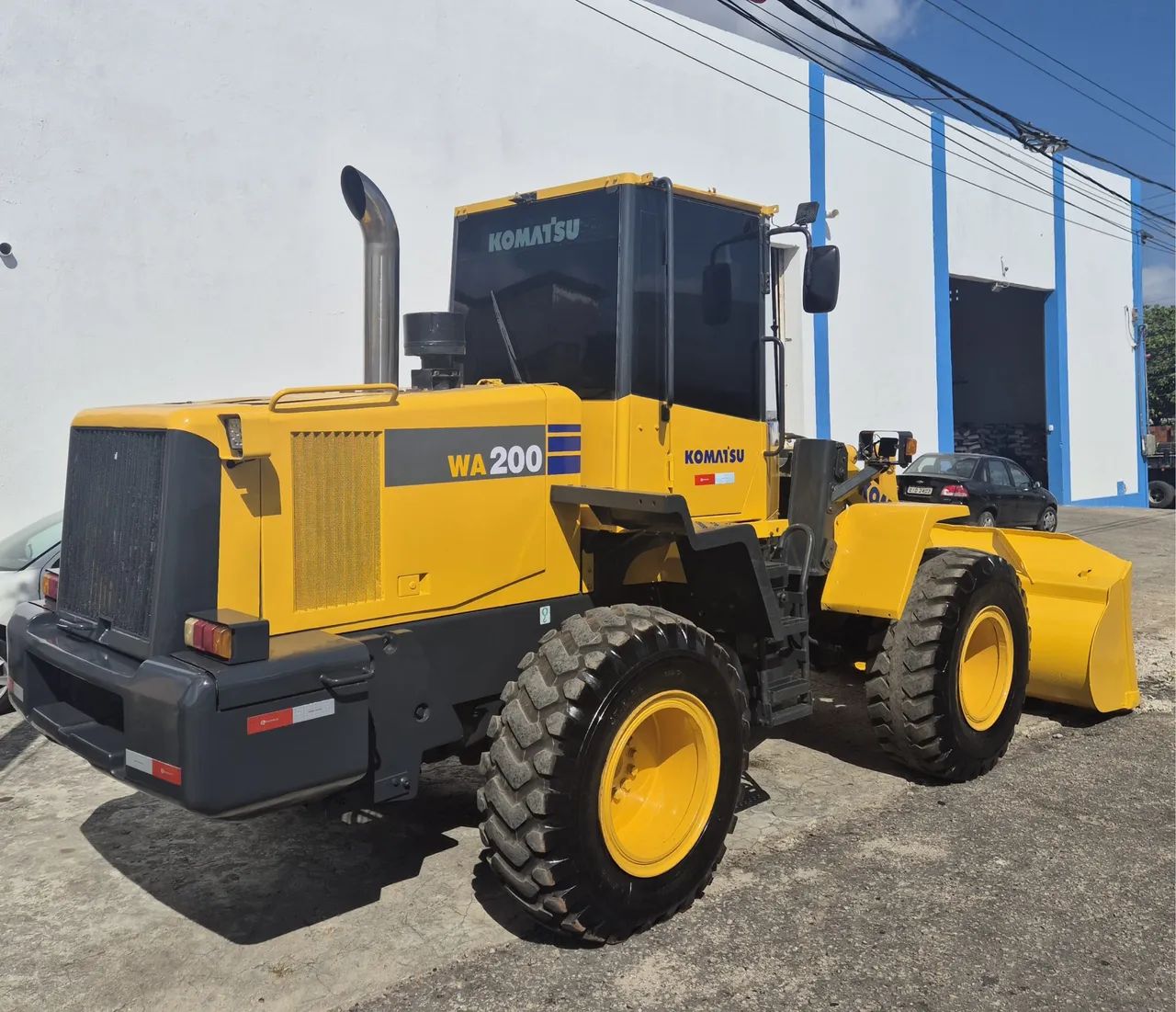 Pa carregadeira Komatsu WA200-6 - Foto 4
