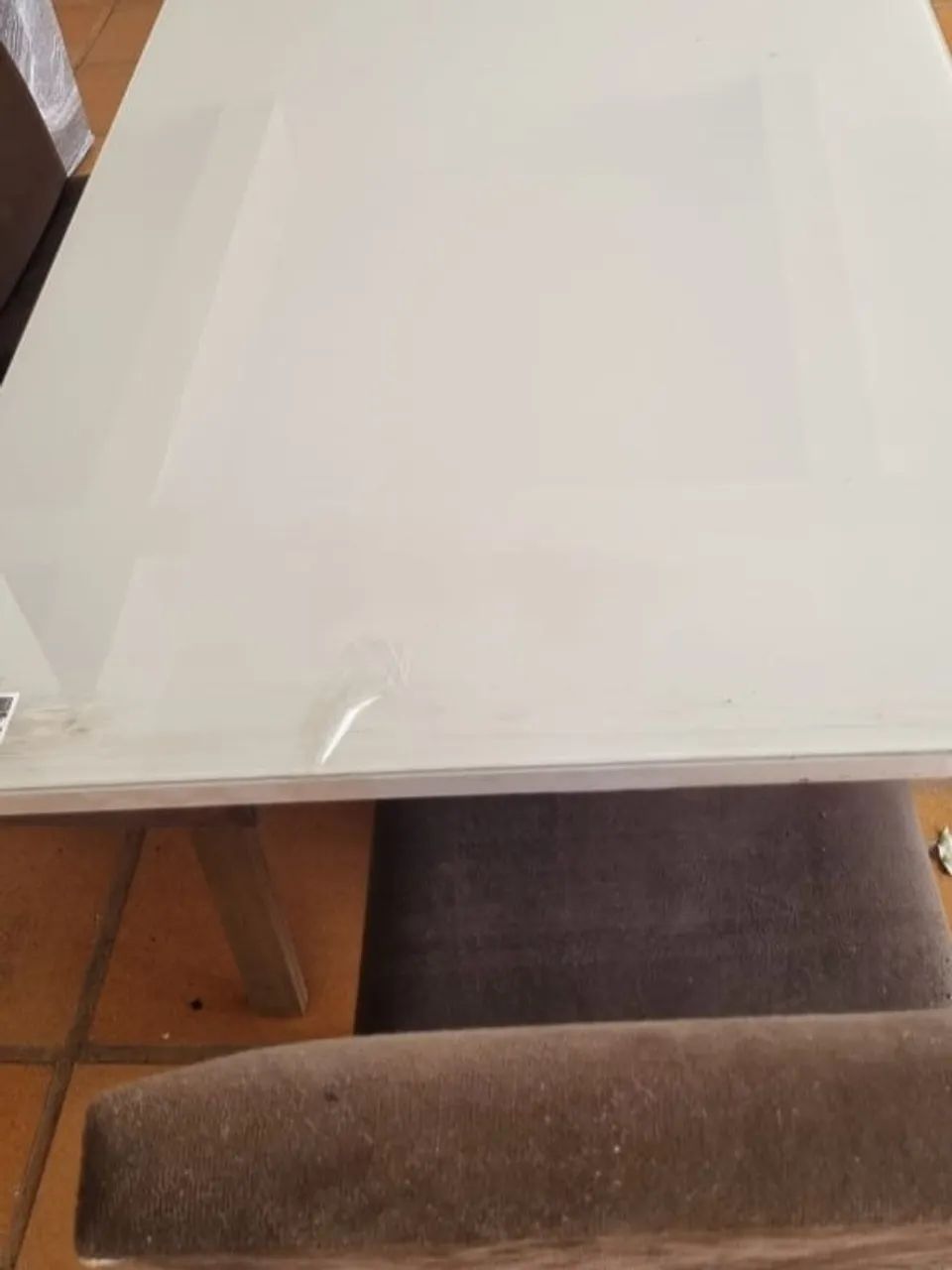 Mesa de jantar de 0,79 m x 1,59 m com 6 cadeiras novíssima - Foto 4