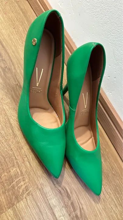 Sapatos femininos verde