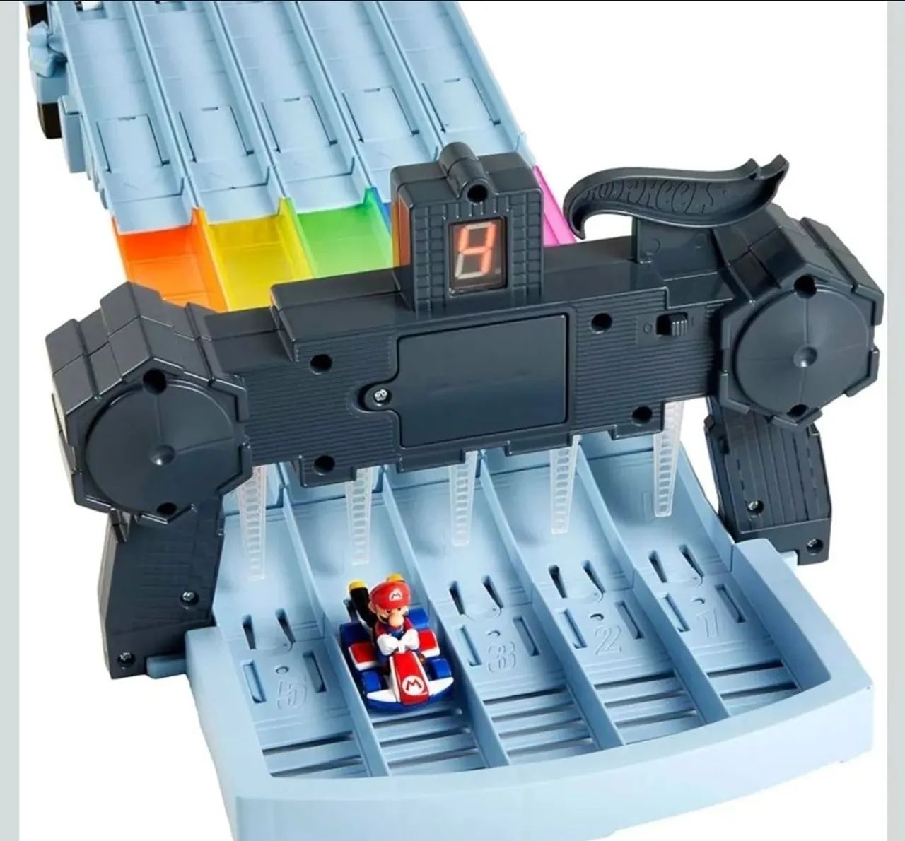 Pista Raibow Mario Hotwheels + 2 Carrinhos do Mario - Foto 3