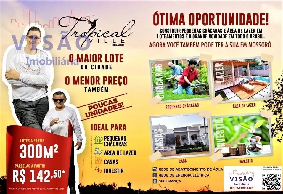 Terreno Loteamento em Tropical Ville - Mossoró - Foto 2