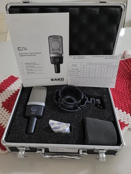 Microfone AKG C214 Condenser - Foto 6