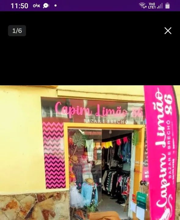 Vendo placas de acrílico para fachada de loja
