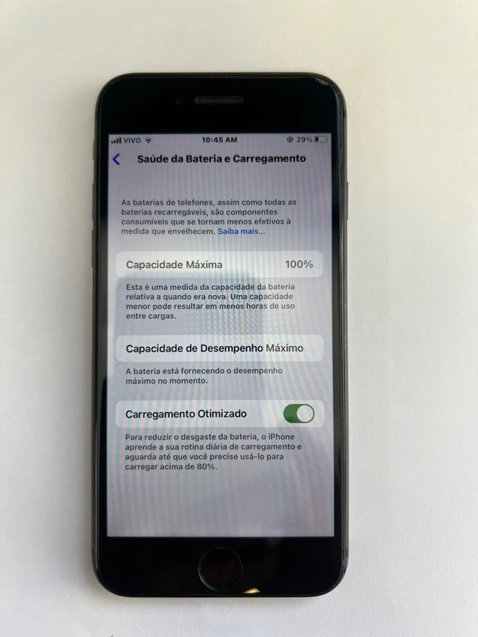 iPhone 8 g, Preto Usado