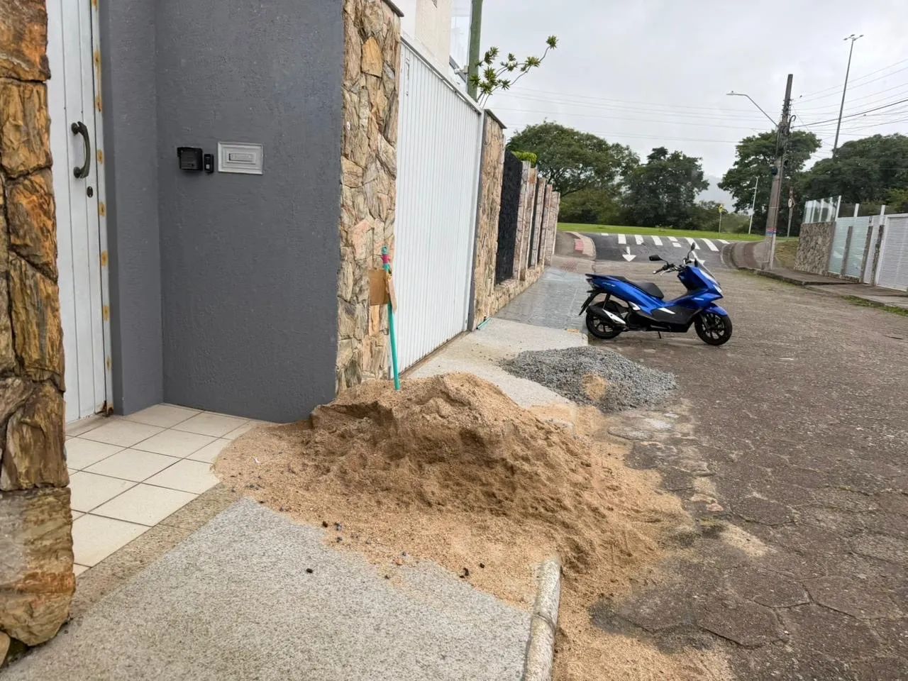 Doação areia e brita - Foto 2