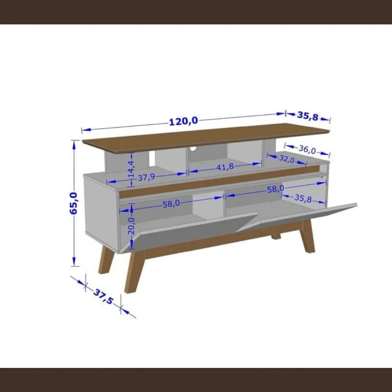 Rack moderno com design elegante - entrego hoje  - Foto 2